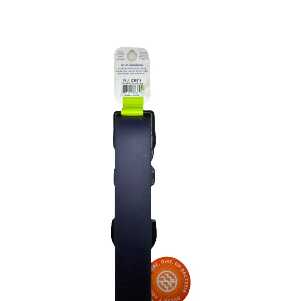 NWT Top Paw Waterproof Stink Free Easy To Clean Silicone Dog Collar M 14